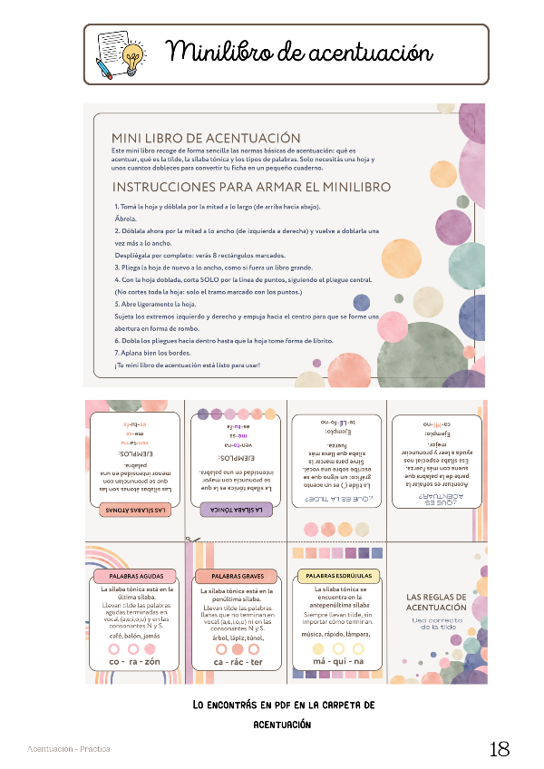 Producto - Ebook de acentuación - 2