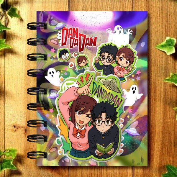 Producto - Encargá: ECO LIBRETA - "DanDaDan" 80 Hojas A6 - Anillo en lateral