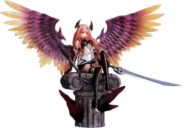 Producto - Figura Olivier Caballero Dragón Ángel Oscuro - Rage of Bahamut (30x40cm)