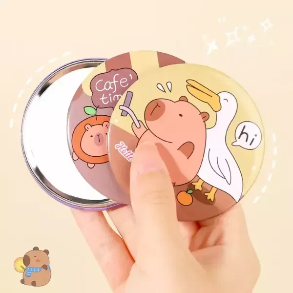 Producto - Espejo de cartera de Sanrio y Capibara