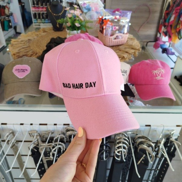 Producto - Gorra bordada rosa