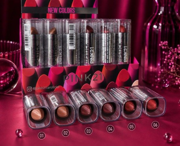 Producto - Labial MATTE en barra CHOCOLATES- PINK 21