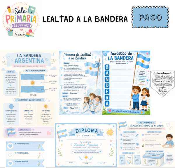 Producto - Promesa y lealtad a la Bandera