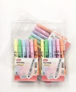 Producto - Resaltador Trabi Texting redondo pastel x 6 unidades