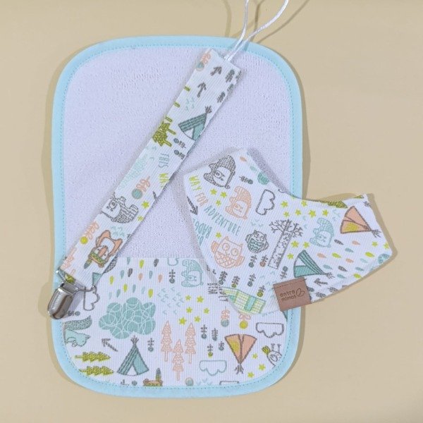 Producto - Set Ciro, tono verde agua.