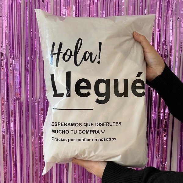 Producto - Bolsa E-commerce Hola! Llegué 20x30cm