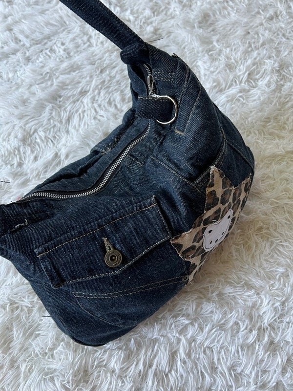 Bag jeans y2k teddy star — imagen 2