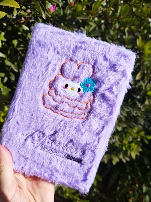 Producto - Paleta libro multiuso peluche Lila