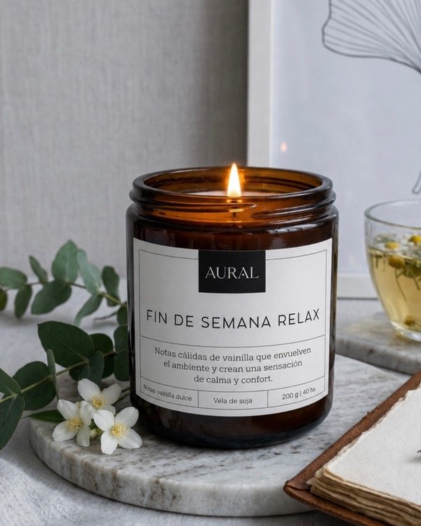 Producto - Vela Fin de Semana Relax