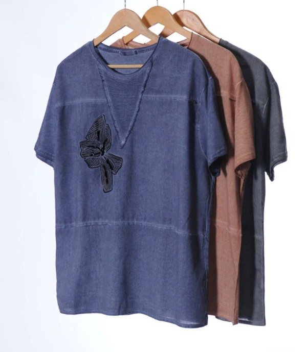 Producto - Remerones importados con detalle y perlas cosidas