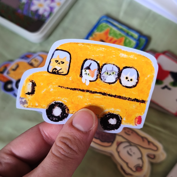 Producto - sticker bus transporte