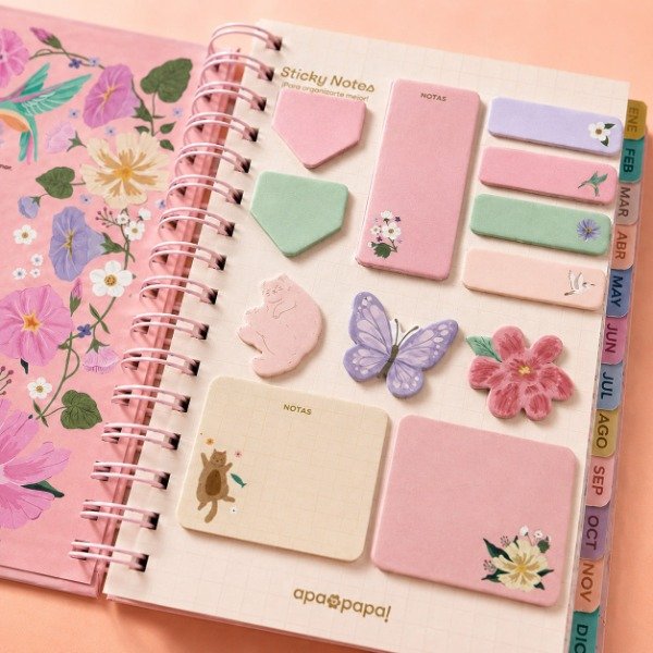 Producto - Agenda PREMIUM A5 - DIARIA AVES - 15