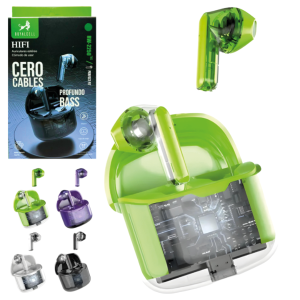 Producto - AURICULARES INALÁMBRICOS ROYALCELL - RW2250