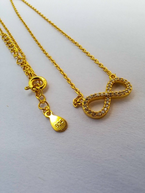 Producto - Collar Dorado Infinito