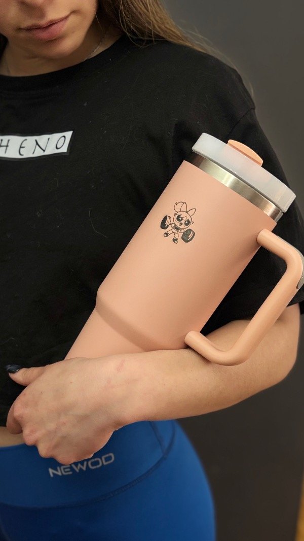 Producto - PRE VENTA Vaso Bombon Fitness + Llavero kettlebell