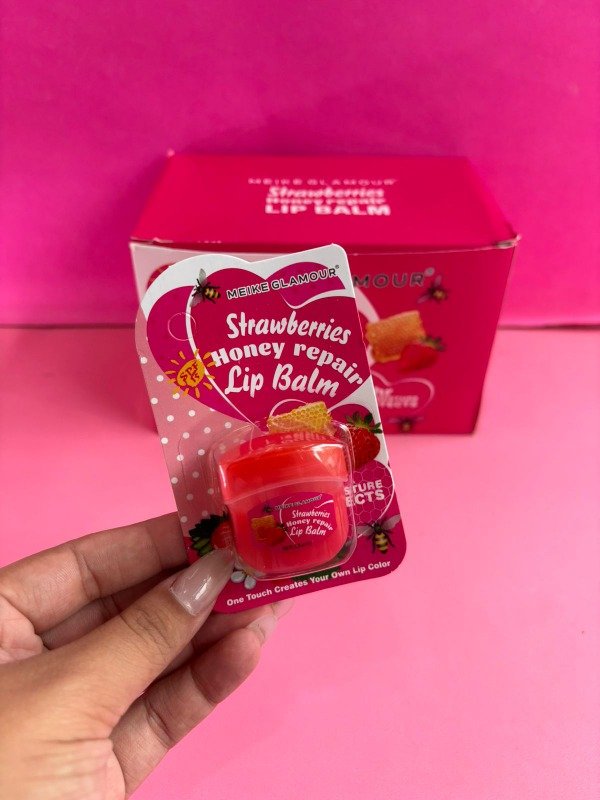 Producto - Líp Balm Strawberry Honey Meike Glamour