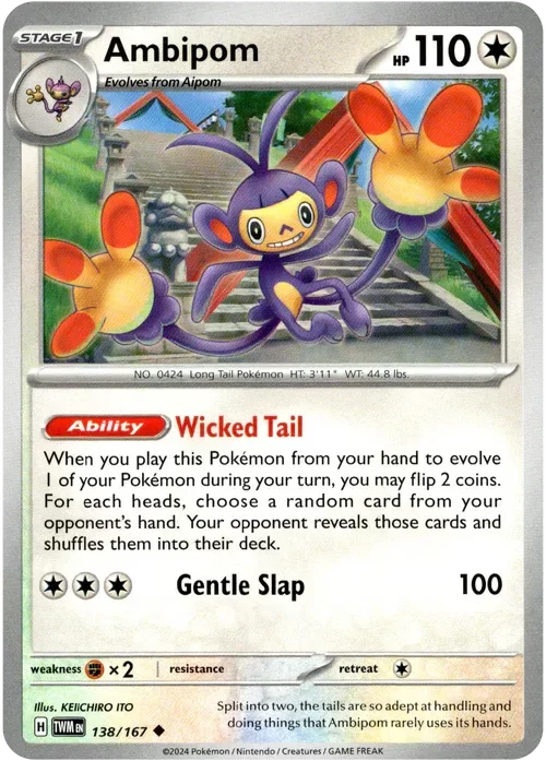 Producto - Ambipom - 138/167 - Twilight Masquerade