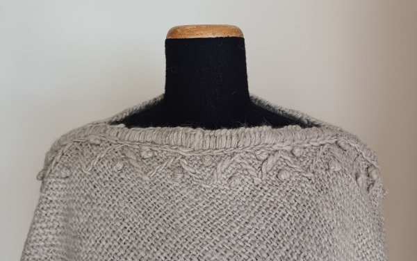 Producto - PONCHO de LANA al bies - 6
