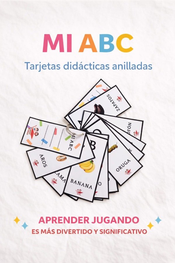 Producto - Mi ABC tarjetas didácticas
