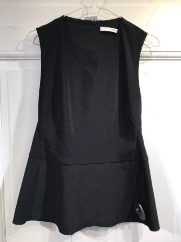 Producto - Musculosa CHER negra amplia Talle 2- PRECIO: 43x
