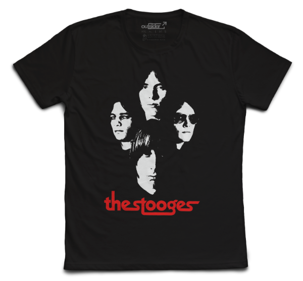 Producto - The Stooges - Band - Remera Negra