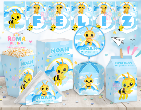 Producto - Kit imprimible Abejita nene