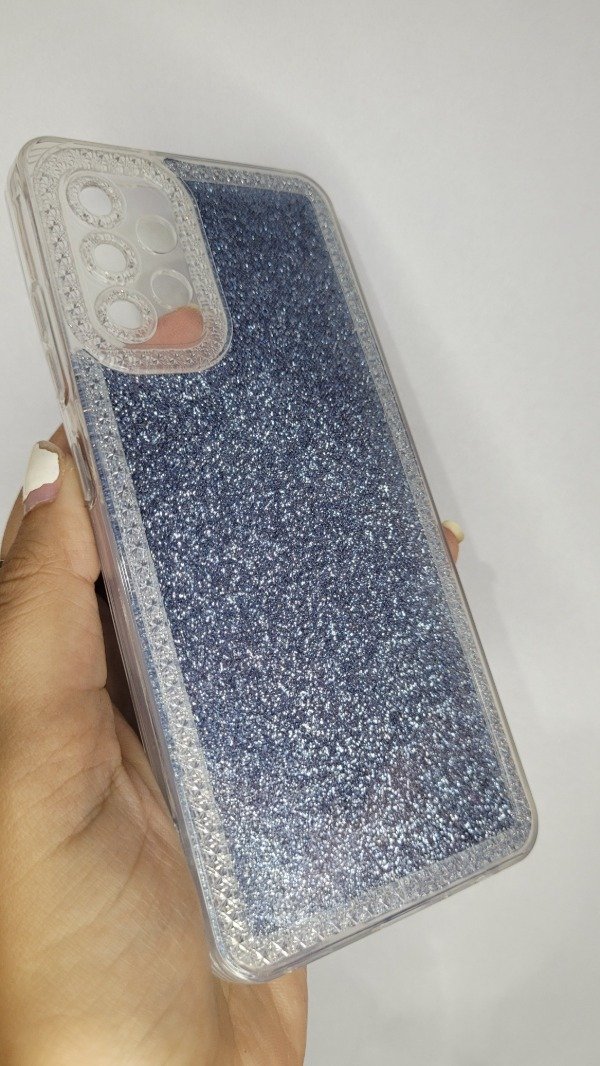 Producto - g84 funda gliter azul desmontable (foto ilustrativa)