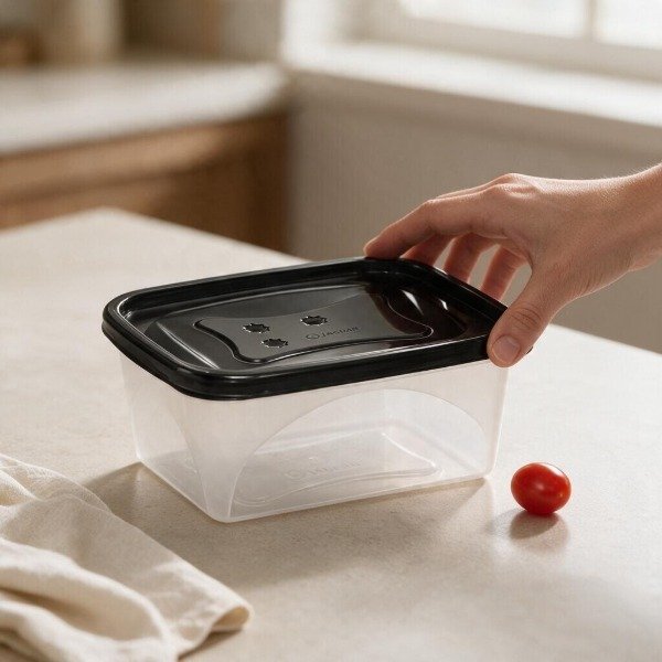 Producto - HERMETICO TUPPER RECTANGULAR 1.27L 15X20X8CM - 2