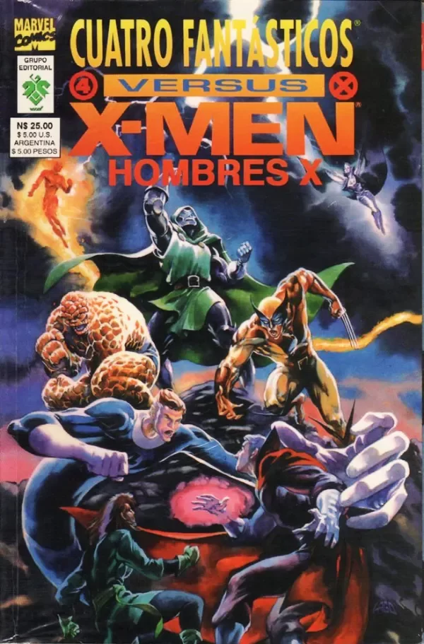 Producto - CUATRO FANTASTICOS VERSUS X-MEN