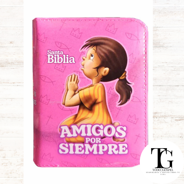 Producto - BIBLIA RVR60 CIERRE FUCSIA AMIGOS