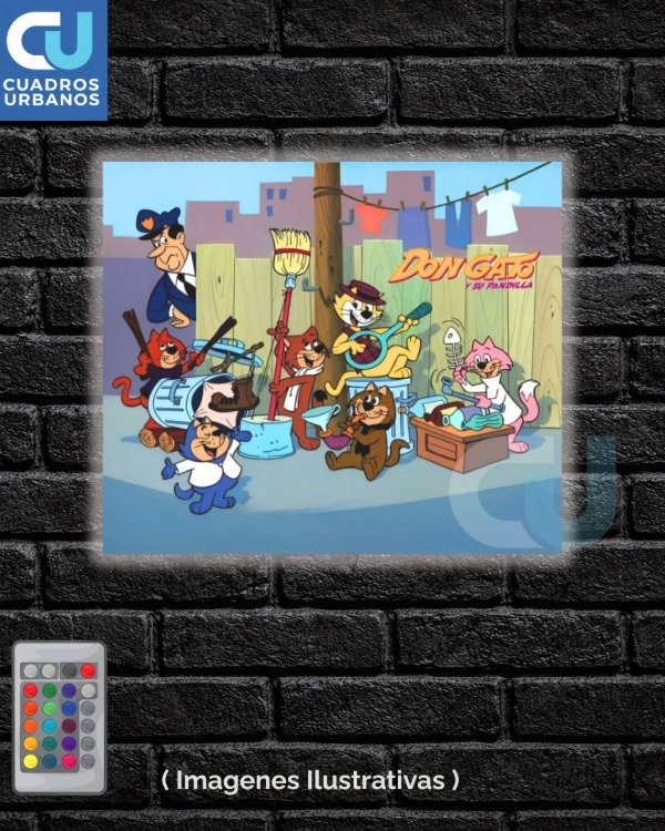 Producto - Don gato y su pandilla Led 1