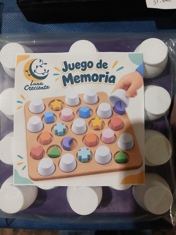 Producto - Juego de memoria Formas