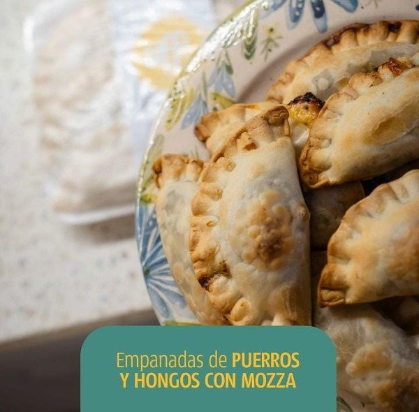 Producto - EMPANADAS DE PUERRO, HONGOS Y MUZZARELLA x 6 unidades