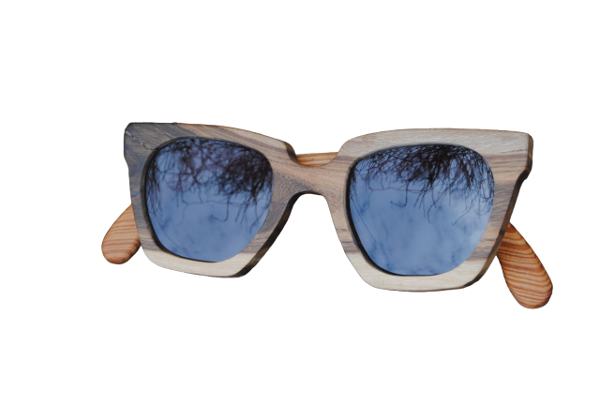 Producto - Anteojo de madera PRISMA