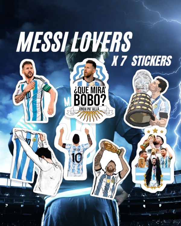 Producto - Pack Messi Lovers x 7