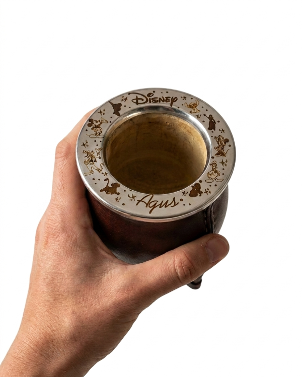 Producto - Set Matero Mate imperial con bombilla Termo media manija y Yerba Baldo 1 kg - 2