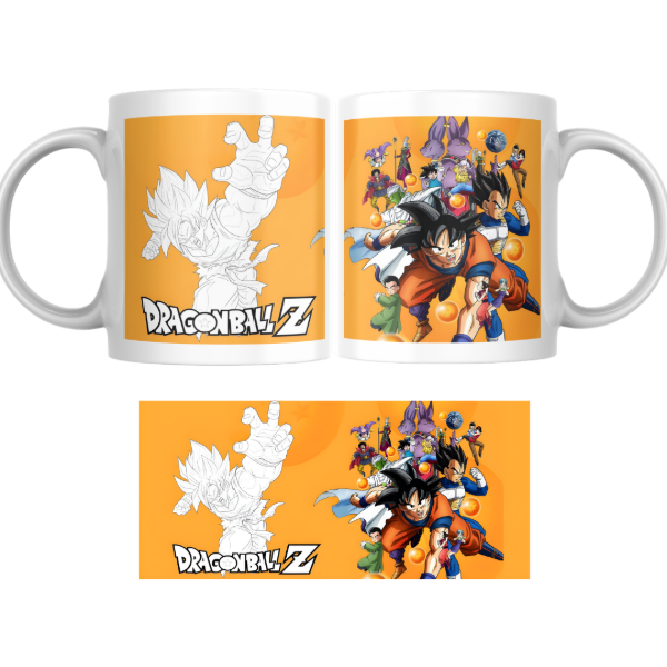 Producto - Taza - dragonball z (para pintar) - 0