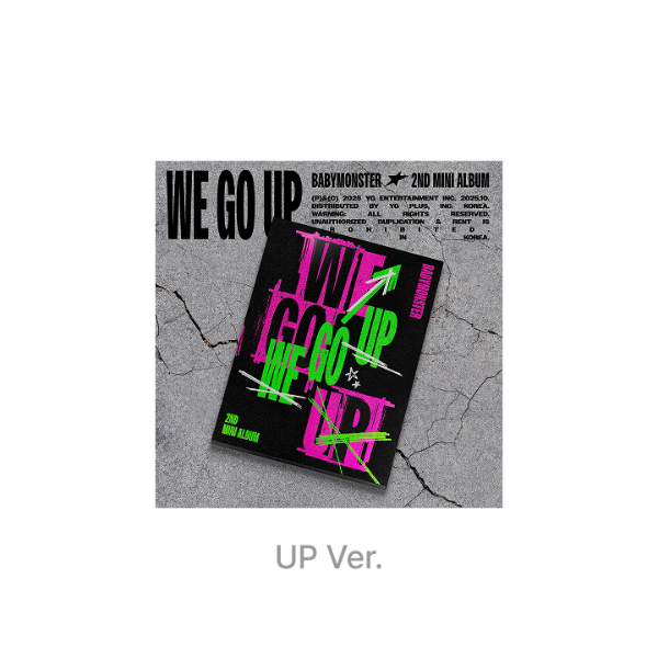 Producto - BABYMONSTER - 2nd MINI ALBUM - WE GO UP [UP Ver]