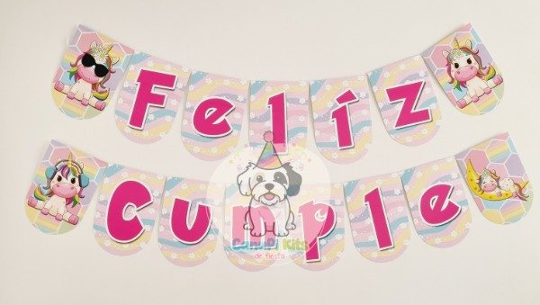Producto - Banderín Feliz Cumple - 3