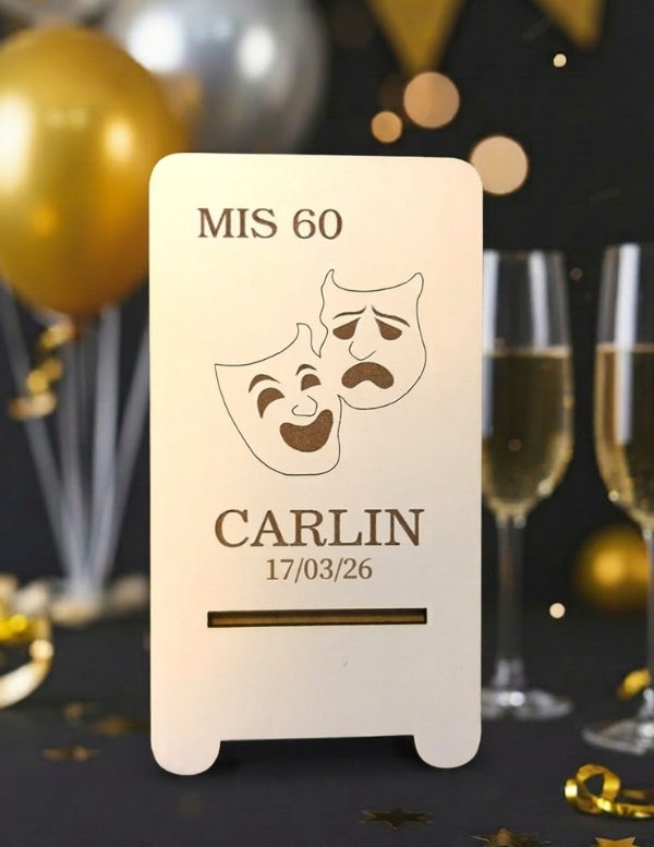 Producto - Porta Celular caretas fibroplus blanco x 10u