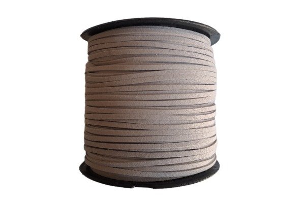 Producto - Cordón Gamuzado Gris