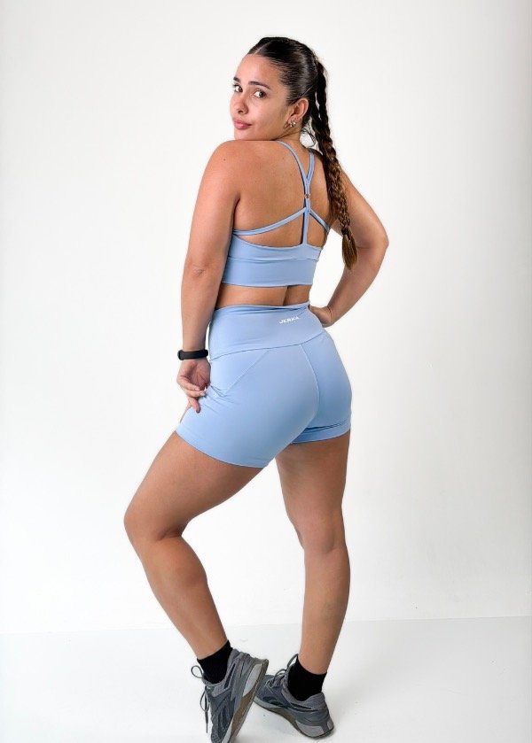 Producto - Short RUSH celeste - 1