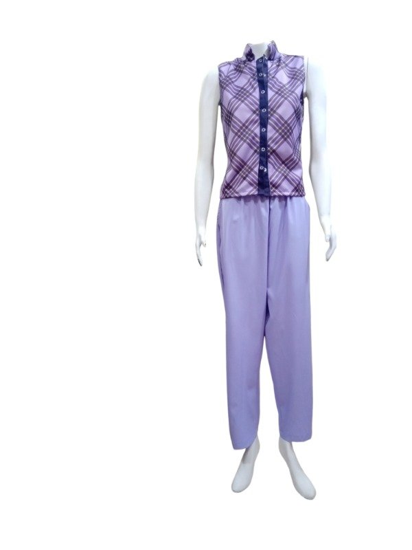 Producto - Pantalón Helena- Lila- Talle 5 (equivale a T46-XXL)