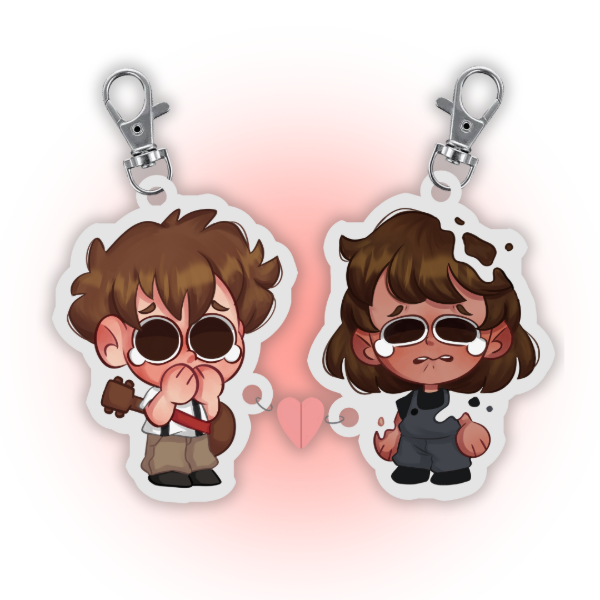 Producto - Llavero para compartir Orpheus y Eurydice - Hadestown