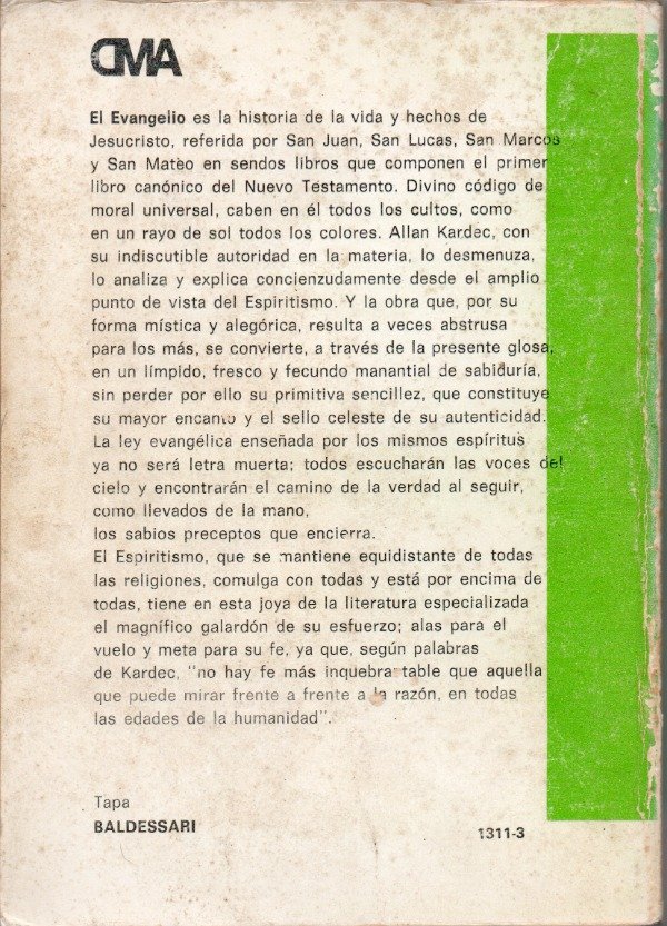 Producto - El evangelio segun el espiritismo - Allan Kardec - 1