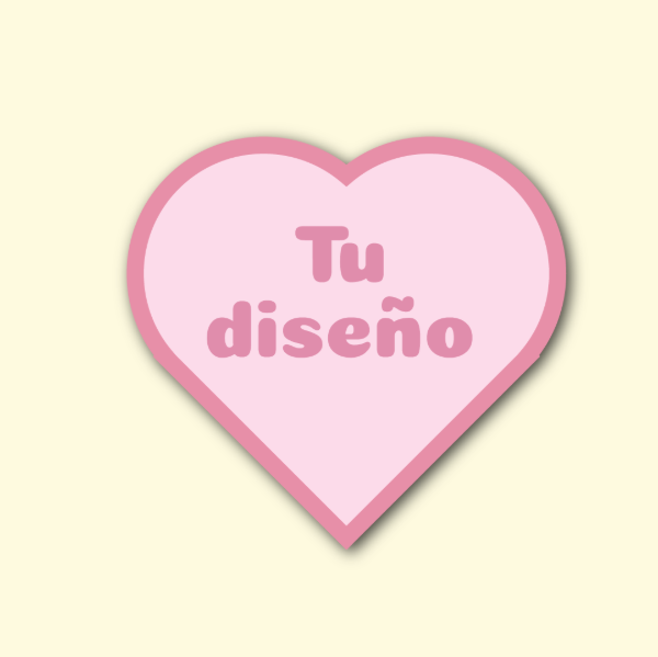 Producto - PERSONALIZADOS - Sticker Corazón - 0