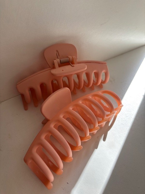 Producto - Broche grande salmón