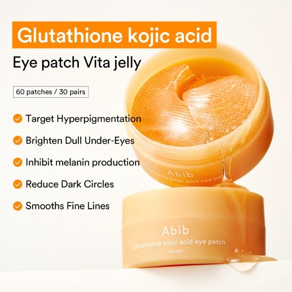 Producto - Abib Glutathione Kojic Acid Eye Patch Vita Jelly (60un) - 1