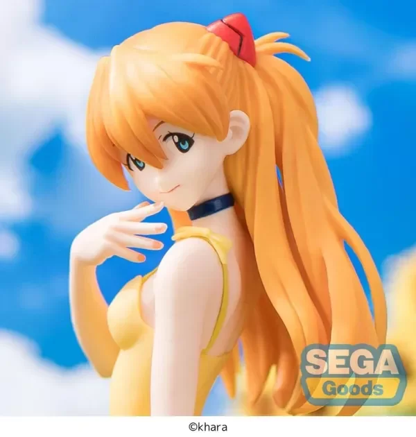 Producto - Figura Original Asuka Summer Dress - Evangelion - Luminasta 24 cm - SEGA