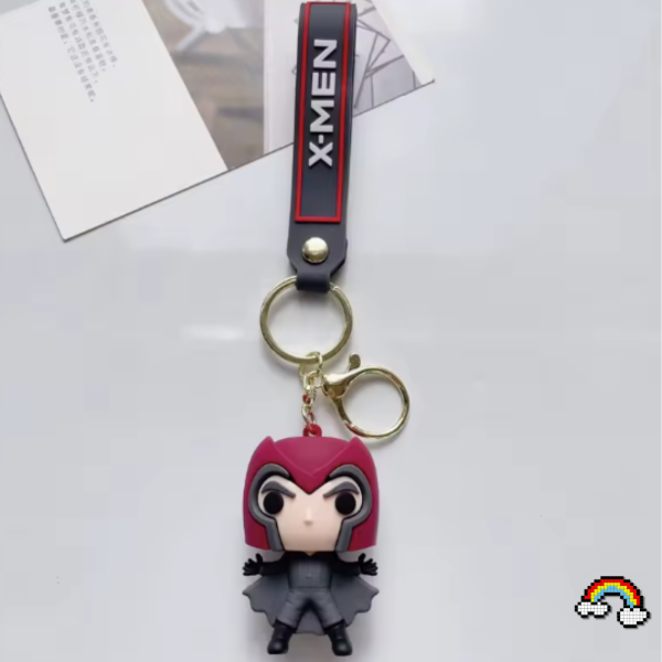 Producto - LLAVERO DE GOMA MAGNETO XMEN